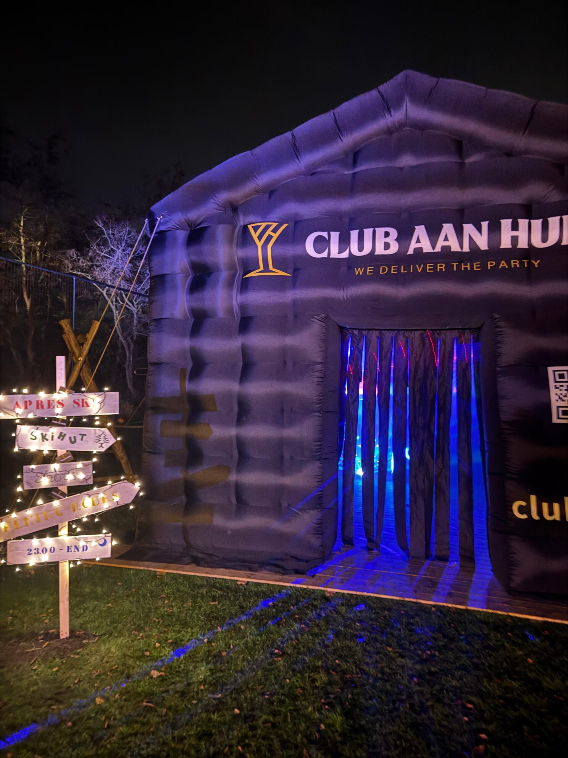 Club Aan Huis tent Discotent met lichten en geluid - Club Aan Huis