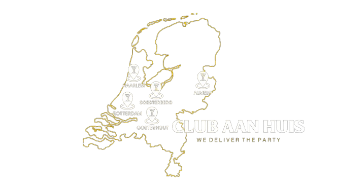 Kaart Nederland met vestigingen Club Aan Huis Kaart van Nederland met vestigingen Club Aan Huis - Club Aan Huis