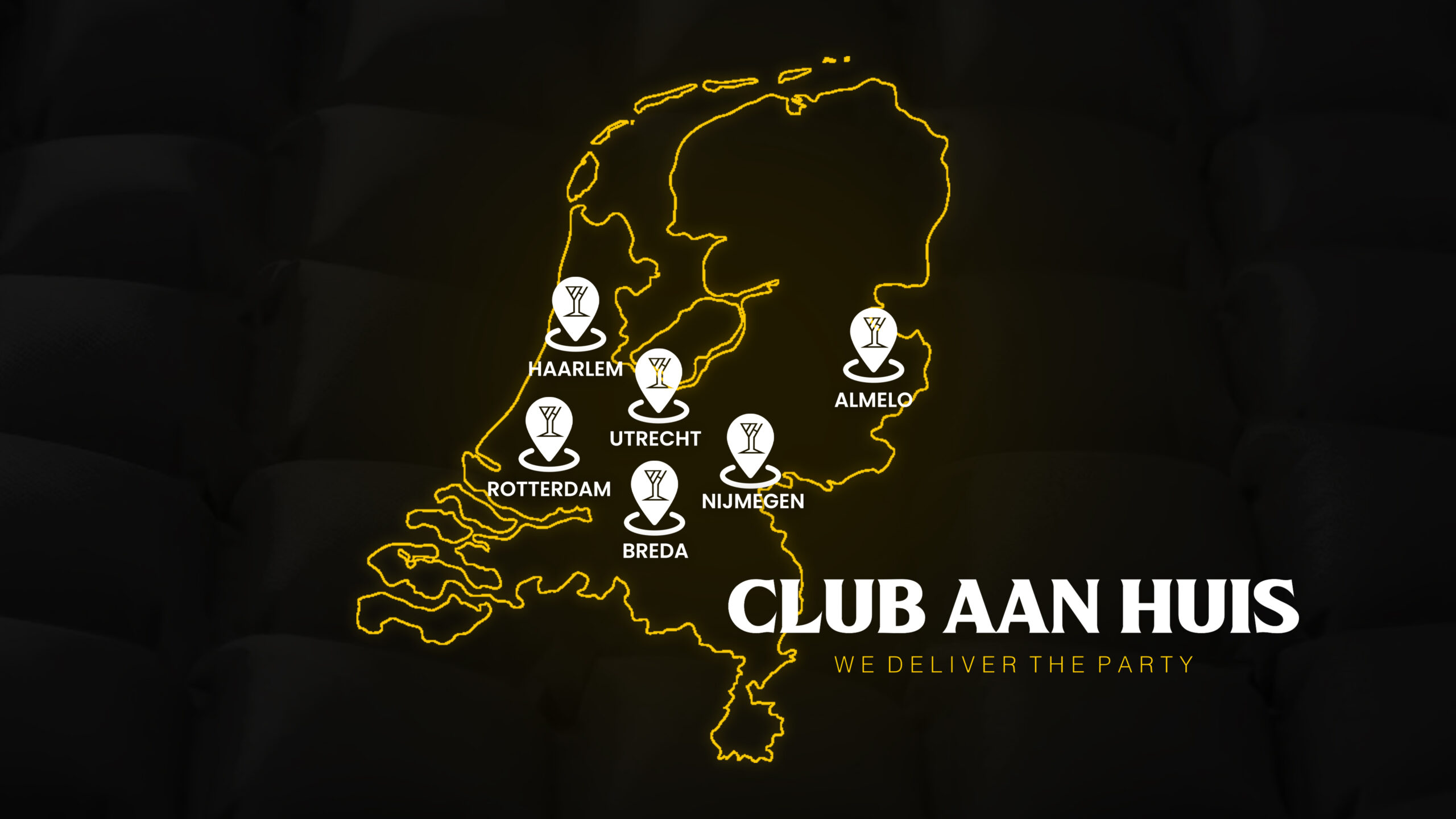 Locaties van Club Aan Huis
